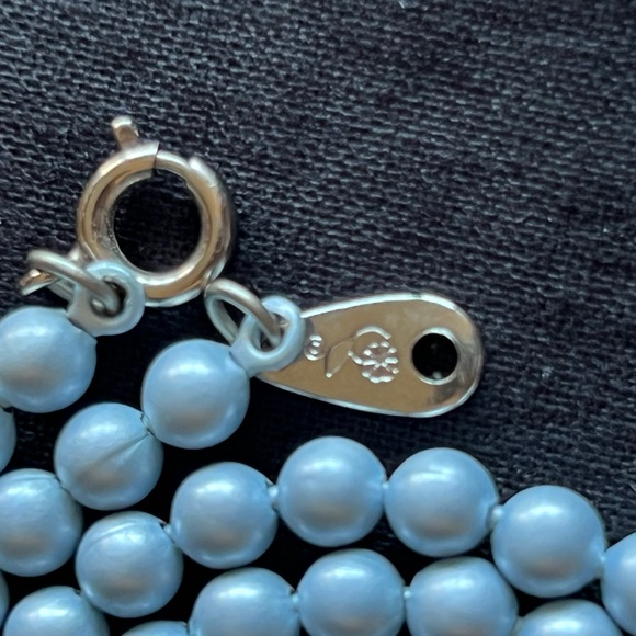 Oops A Daisy Lt Blue Necklace - Picture 4 of 9